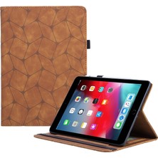 SUNShop iPad Air / Air 2 / 9.7 2018 Için Kabartmalı Deri Kılıf (Yurt Dışından)