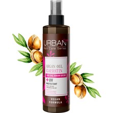 URBAN Care Argan Yağı Kolay Kırılan Yıpranmış Saçlara Özel Sıvı Saç Bakım Kremi-Vegan-200 ML x 2