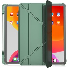 iPad Pro 11 2022/2020/2021 Için Çok Katlanır Pu Kılıf (Yurt Dışından)