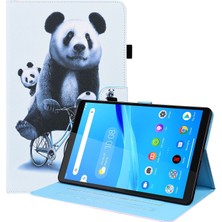 xPhone Store Lenovo Tab M8 Fhd Tb-5f / TB-8705X 8.0 Inç Kılıf Bisiklet Panda Için (Yurt Dışından)