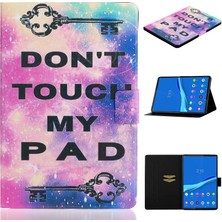 xPhone Store Lenovo Tab M10 3. Nesil Akıllı Tablet Kılıfı Dont Touch Me Pad (Yurt Dışından)