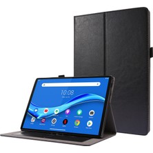 xPhone Store Lenovo Tab M10 10.1 2 Katlanır Pu Deri Kılıf Siyah (Yurt Dışından)