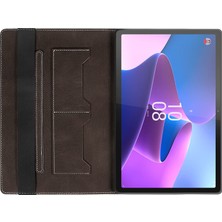 xPhone Store Lenovo Tab P11 Pro Gen 2 Kahve Için Tablet Pc Deri Kılıf (Yurt Dışından)