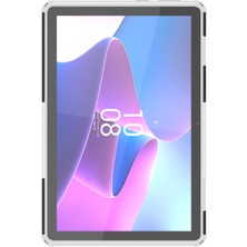 xPhone Store Lastik Dokusu Tpu+Pc Kılıfı Lenovo Tab M10 3. Nesil Beyaz (Yurt Dışından)