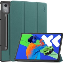 Enkay Pu Akıllı Kılıf Lenovo Xiaoxin Pad Pro 12.7 2025 Koyu Yeşil (Yurt Dışından)