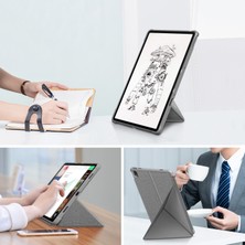 xPhone Store Lenovo Tab P11 TB-J606F Gri Için Çok Katlı Kılıf (Yurt Dışından)