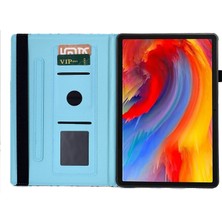 xPhone Store Lenovo Tab M11 / Xiaoxin Pad 11 2024 Çiçek Için Deri Akıllı Kılıf (Yurt Dışından)