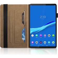 xPhone Store Lenovo Tab M10 Plus Deri Kılıf Kahverengi (Yurt Dışından)