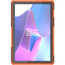 xPhone Store Lastik Dokusu Tpu+Pc Kılıfı Lenovo Tab M10 3. Nesil Turuncu (Yurt Dışından)