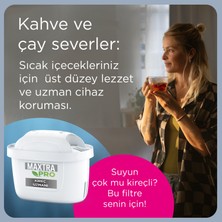 BRITA MAXTRA PRO Kireç Uzmanı Yedek Su Arıtma Filtresi, 3’lü