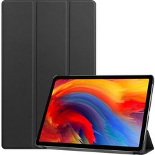 ZHKJ Shop Lenovo Pad Plus 11 2021 Siyah Deri Kılıf (Yurt Dışından)