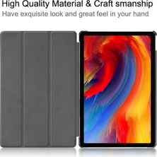 ZHKJ Shop Lenovo Pad Plus 11 2021 Siyah Deri Kılıf (Yurt Dışından)