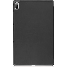 ZHKJ Shop Lenovo Pad Plus 11 2021 Siyah Deri Kılıf (Yurt Dışından)