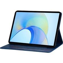 ZHKJ Shop Lenovo Tab K11 Plus / M11 Plus Kraliyet Mavisi Için Kedi Tokalı Kılıf (Yurt Dışından)