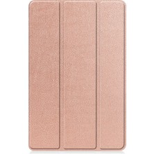 ZHKJ Shop Lenovo Tab P11 Gen 2 Rose Gold Için Deri Akıllı Tablet Kılıfı (Yurt Dışından)