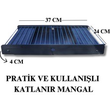 Akra Outdoors Katlanır Mangal Pratik ve Kullanışlı Dayanıklı ve Hafif Tasarım