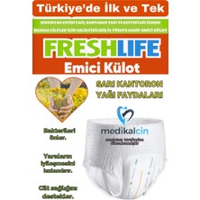 Freshlife Külotlu Hasta Bezi Yetişkin Emici Külotlu Bez M (Medium) 60 Adet 2 Paket