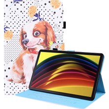 Generico Lenovo Tab P11 TB-J606F Kılıfı Küçük Çiçek Köpek Için (Yurt Dışından)