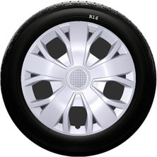 Drs Tuning Hyundai Uyumlu 16 Inç Kırılmaz Sks Jant Kapağı 1 Takım 4 Adet NO:420