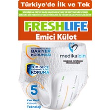 Freshlife Yetişkin Külotlu Hasta Bezi Emici Külot L (Büyük Boy) 60 Adet 2 Paket