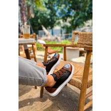 Deridün Yıldız Shoes CH251 Gbt Mirror Furry Erkek Ayakkabı Sıyah/taba