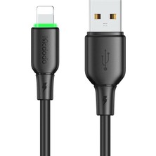 Mcdodo CA-4741 12W Usb-A To Lıghtnıng Şarj ve Data Kablosu -1.2 M Siyah