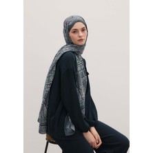 Fresh Okyanus Nordıc Paısley Desen Şal