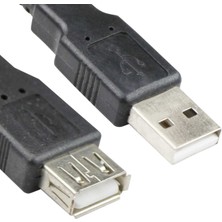 Vcom CU202-B-5.0 Siyah 5.0MT Usb 2.0 Uzatma Kablosu