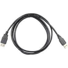 Vcom CU202-B-1.5 Siyah 1.5MT Usb 2.0 Uzatma Kablosu