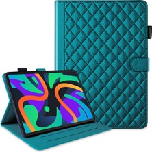 ZSHSKJ Lenovo Tab M11 / Xiaoxin Pad 11 2024 Koyu Yeşil Için Deri Tablet Kılıfı (Yurt Dışından)