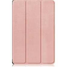 ZSHSKJ Lenovo Tab P12 12.7 2025 Rose Gold Için Deri Tablet Kılıfı (Yurt Dışından)