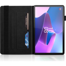 ZSHSKJ Lenovo Tab P11 Pro Gen 2 Siyah Için Hayat Ağacı Deri Kılıf (Yurt Dışından)