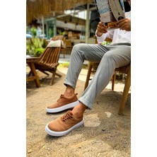 Deridün Yıldız CH173 Kbt Velluto Erkek Ayakkabı Taba