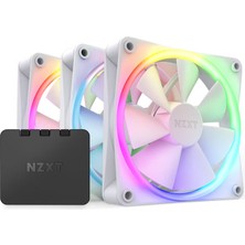 Nzxt F120 Rgb Beyaz 120 mm Fan (3 'lü Set) RF-R12TF-W1