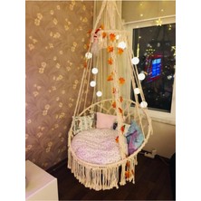 Aslan Butik Xl Makrome Salıncak