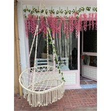 Aslan Butik 2 Kişilik Makrome Salıncak