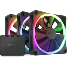 Nzxt F120 Rgb Siyah 120 mm Fan (3 'lü Set) RF-R12TF-B1