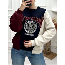 Nakışlı Garnili Sweatshirt