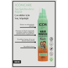 Icon Care Saç Şekillendirici Köpük For Kids 2'li Set