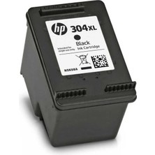 Hp 304XL-N9K08AE Siyah Orijinal Kartuş Yüksek Kapasiteli