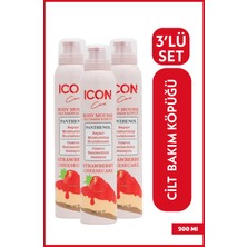 ICON Care Cilt Bakım Köpüğü Strawberry & Cheesecake 3'lü Set