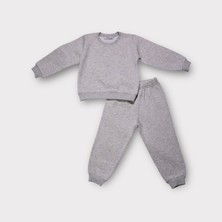 Kiddle Style 3 Iplik Şardonlu Unisex Bebek Eşofman Takımı