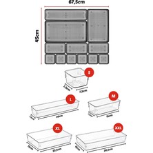 Nandy Home 12 Parça Çekmece Içi, Düzenleyici, Organizer Set