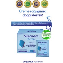 Arnis Pharma L-Arjinin, L-Karnitin, Kırmızı Kore Ginsengi ve Koenzim Q10 Içeren Takviye Edici Gıda