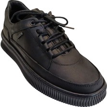 Whıte World 2514 Erkek  Deri Casual Ayakkabı Siyah