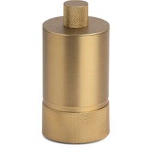 System Banyo Aksesuarları Tezgah Üstü Pamukluk Gold|Mat Altın 122x60x60 mm