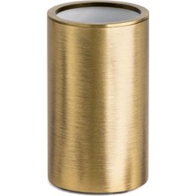 System Banyo Aksesuarları Tezgah Üstü Diş Fırçalığı Antik Renk 100X60X60 Mm