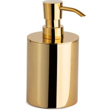 System Banyo Aksesuarları Tezgah Üstü Sıvı Sabunluk 250 ml Gold 160x80x103 mm