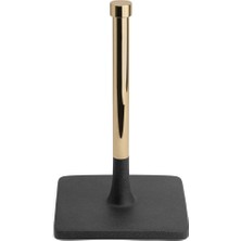 Banyo Tezgah Üstü Hareketli Havluluk Siyah-Gold Renk 270X160X160 mm