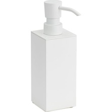 System Banyo Aksesuarları Tezgah Üstü Sıvı Sabunluk 250 Ml Beyaz Renk 1190X60X86 Mm